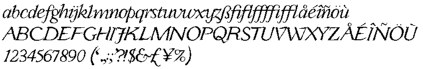 Yan Series 333 JY Italic
