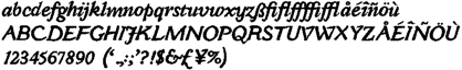 Yan Series 333 JY Black Italic