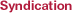 Syndication