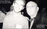 Luke Nicholson and Stanley Moss