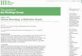 The Journal of the Medinge Group website