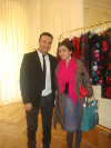 Zuhair Murad and Lola Cristall