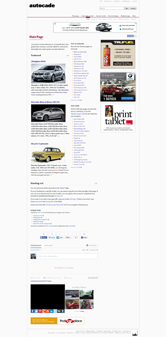 Autocade home page